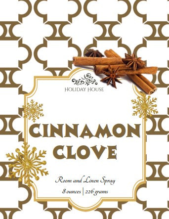 Cinnamon Clove 8 oz Room spray (2 Bottles)