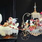 SPECIAL Santa in Carriage with Swan (Signed)