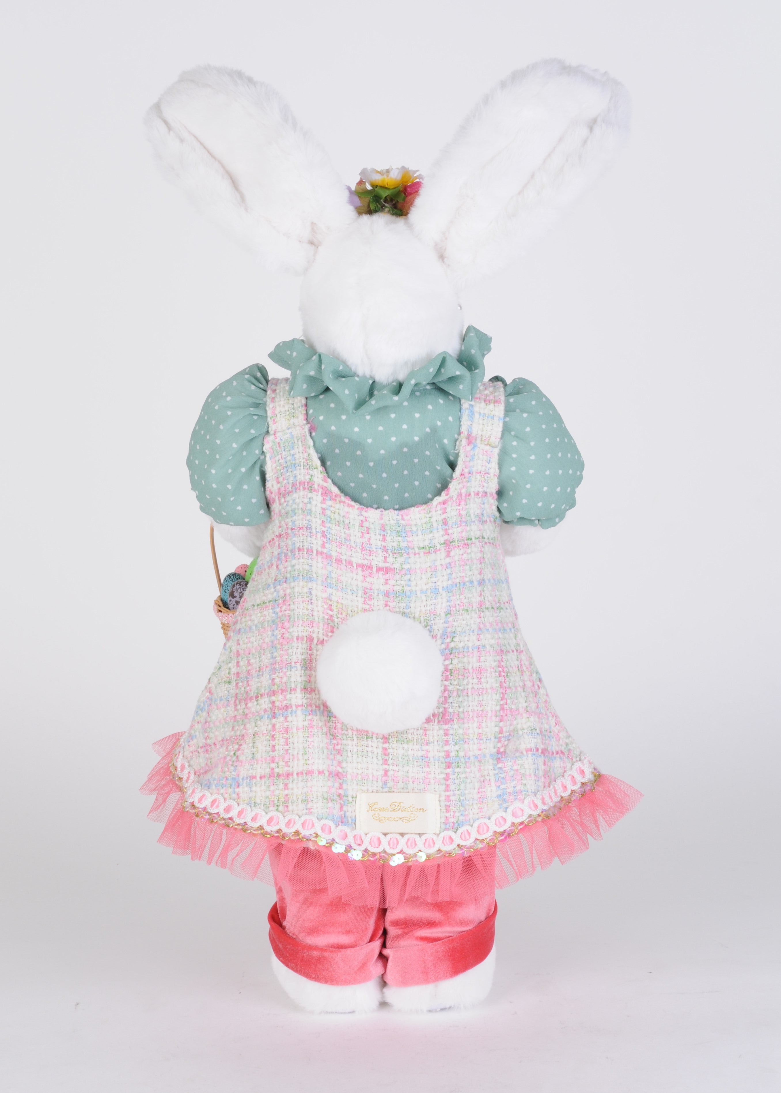 Lighted Sage Bunny, by Karen Didion, SP067 – Holiday House Interiors