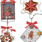 52 Pieces Bulk Gingerbread Decorator Ornament Box