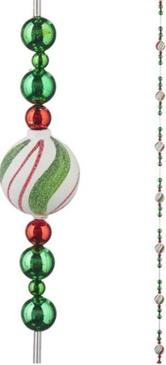 27 Pieces Bulk Peppermint Decorator Ornament Box