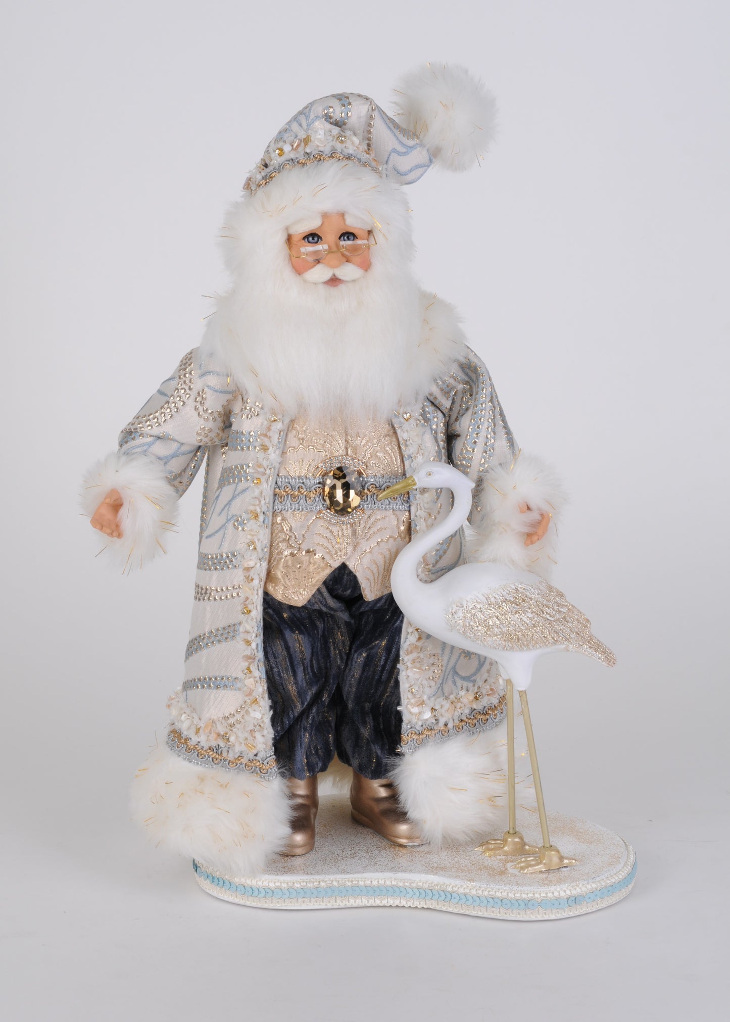 Coastal Crane Santa