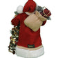 Lighted Woodland Pine Santa