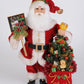 Lighted "Season to Wine" Santa