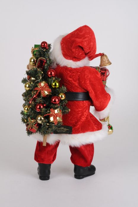 Lighted Good Tidings Santa