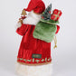 Lighted Traditional Tartan Santa