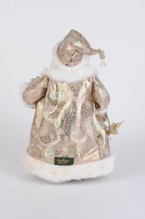 Lighted Sage Elegance Santa