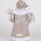 Lighted Sandstone Coastal Santa