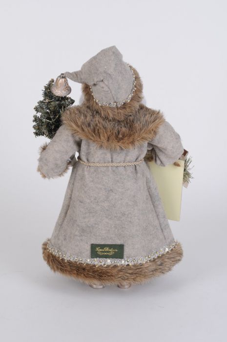 Lighted Silver Pine