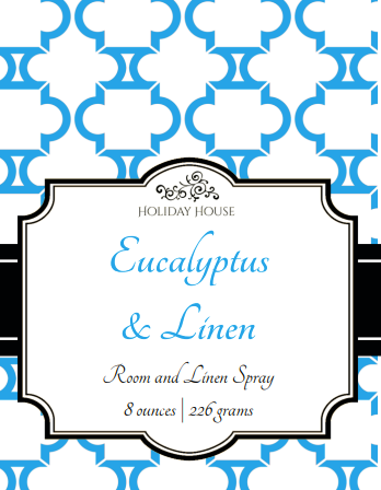 Eucalyptus & Linen 8 oz Room spray (2 Bottles)