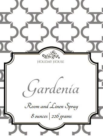 Gardenia 8 oz Room spray (2 Bottles)