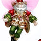 Fairy Santa Ornament  7-8"