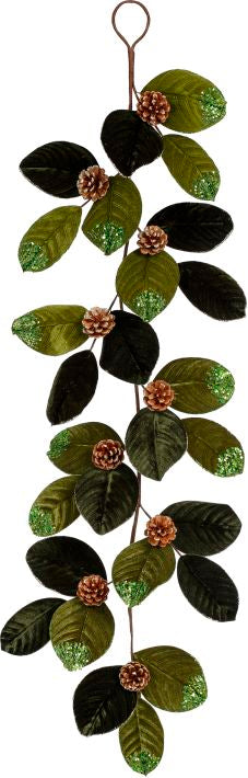 Magnolia W/Pcone Grlnd 47'', (Set of 4)