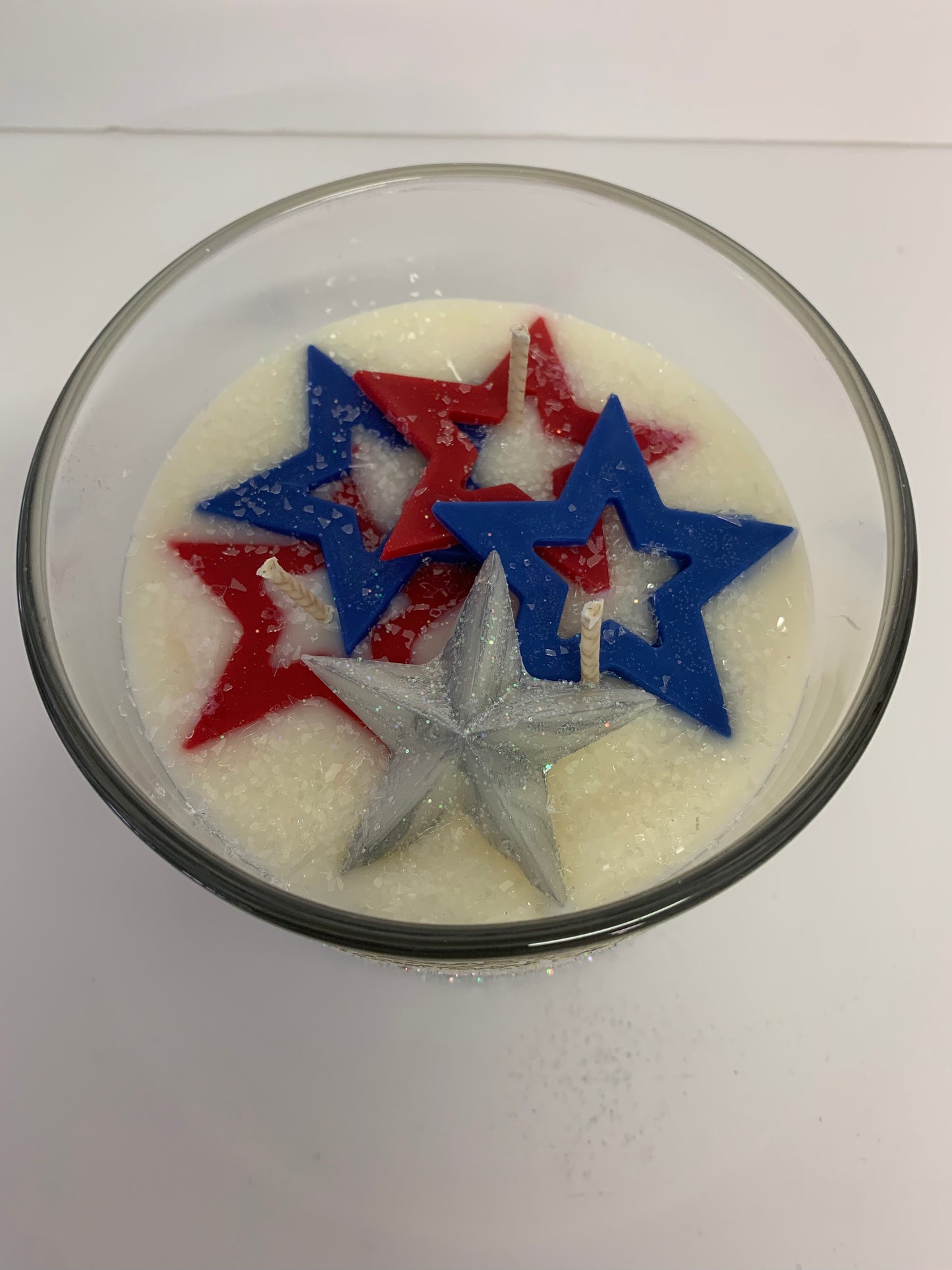 3D Patriotic Candle