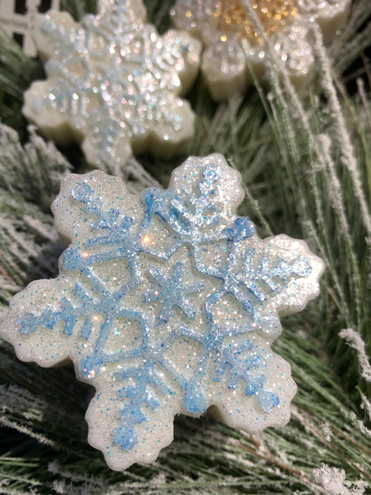 Fancy Snowflake Soap Bar Duo (Set of 2)