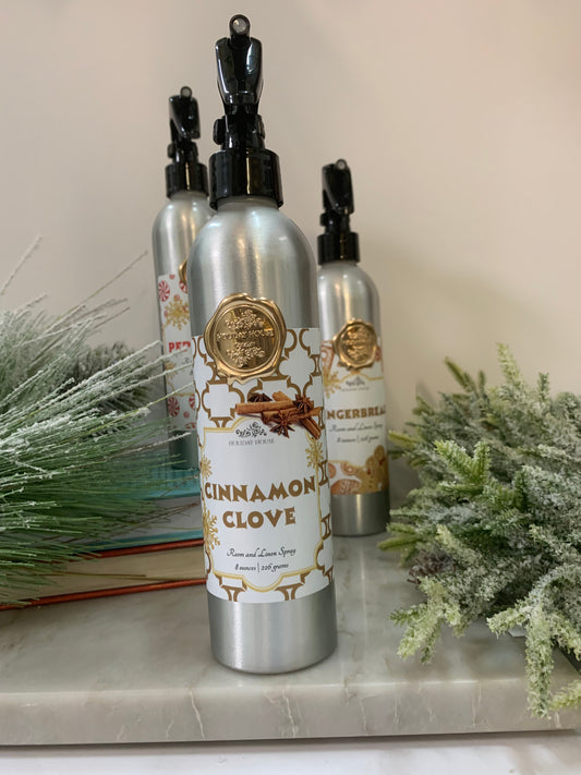 Cinnamon Clove 8 oz Room spray (2 Bottles)