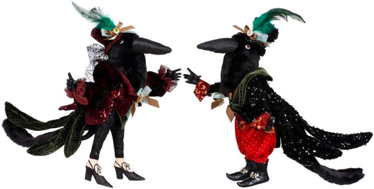 Mr & Mrs Crow Set Of 2