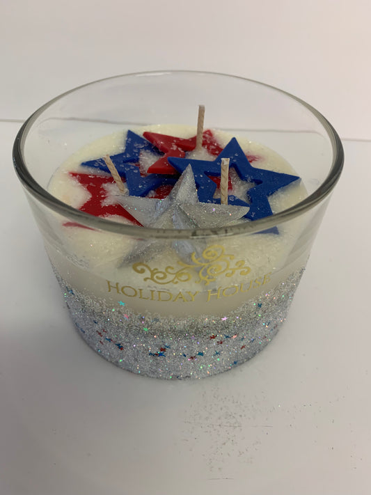 3D Patriotic Candle