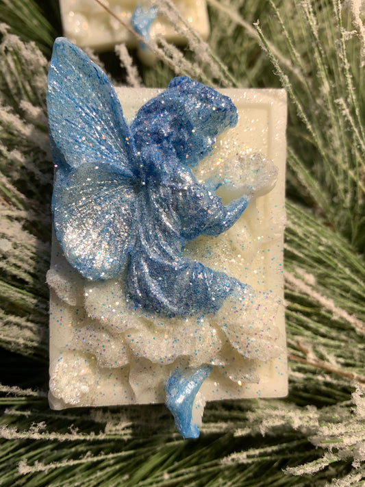 Fancy Pixie Soap Bar, Blue (Set of 2)