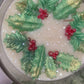 3D Christmas Wreath Candle