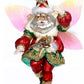 Fairy Santa Ornament  7-8"