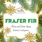 Fraser Fir 8 oz Room spray (2 Bottles)