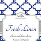 Fresh Linen 8 oz Room spray (2 Bottles)