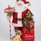 Lighted North Pole Magic Santa