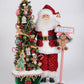 Lighted North Pole Bakery Santa