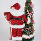 Lighted North Pole Bakery Santa