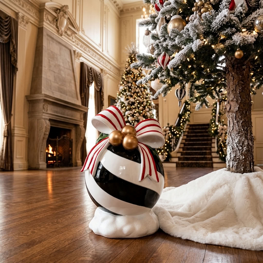 Ornament Bow Tree Stand - 17.5 x 25.5 Inches