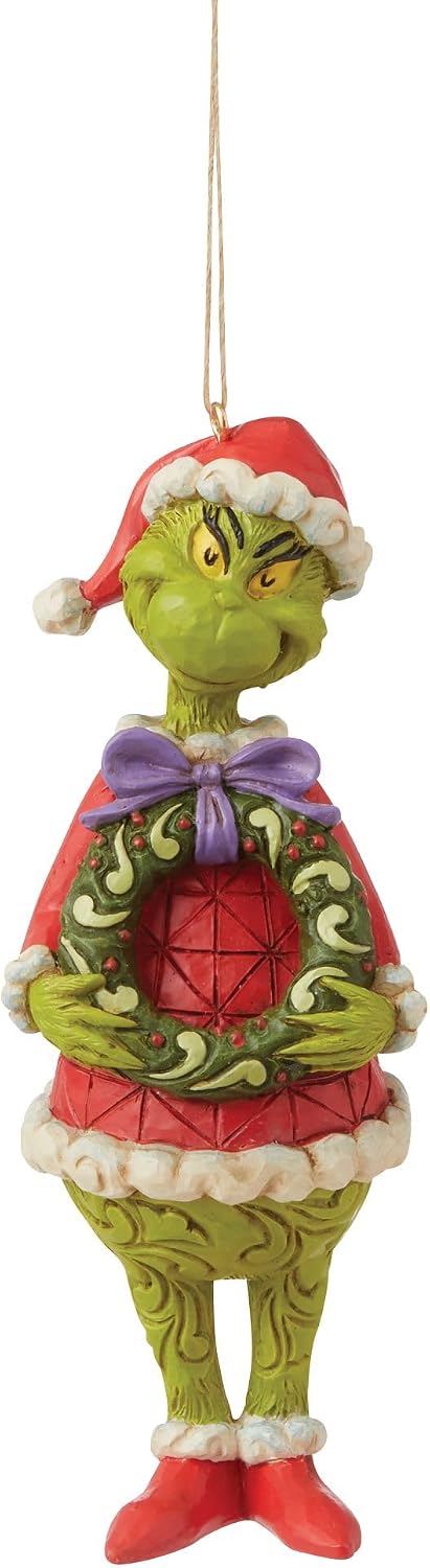 22 Pieces Bulk Grinch Decorator Ornament Box
