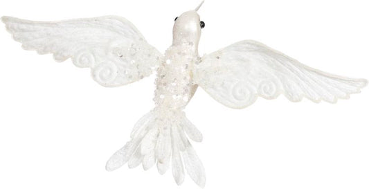 Glitter Hummingbird Clip 9 X 2.5'' (Set of 4) Multiple Colors Available