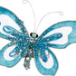 Jewel Butterfly Clip 4'' (Set of 4) Multiple Colors Available