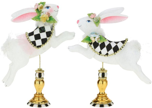 Mr. and Mrs. Leaping Bunny 15'', Set of 2