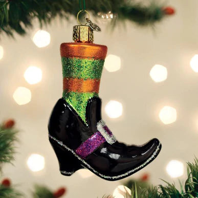 Witches Shoe Ornament