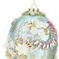 Kings Jewel Egg Ornament, Blue - 7"