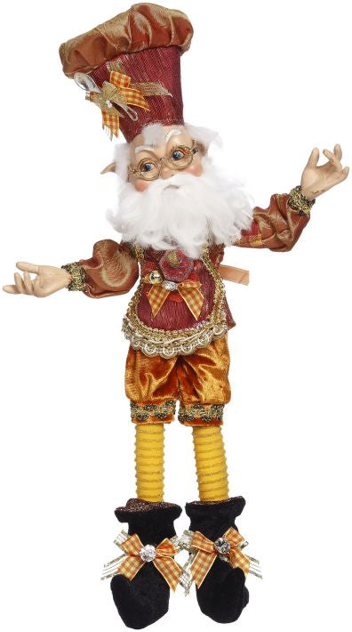 North Pole Pumpkin Pie Elf, SM 14.5"