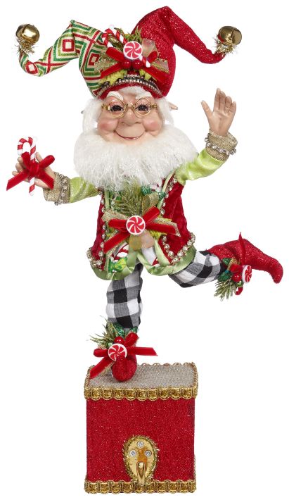 Candy Dandy Elf Stocking Holder - 13.5 Inches