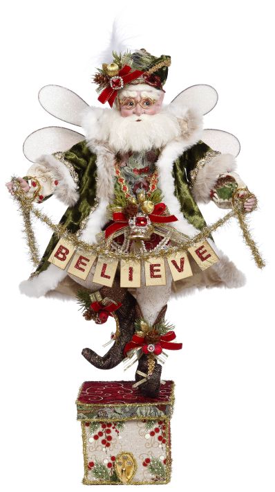 Believe Fairy Stocking Holder - 19.5 Inches