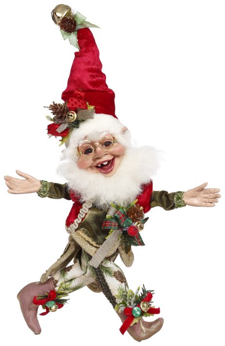 Holly and Ivy Elf, Small - 11 Inches