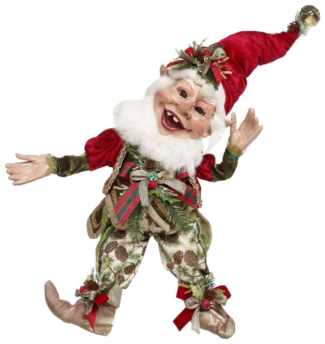 Holly and Ivy Elf, Medium -17 Inches