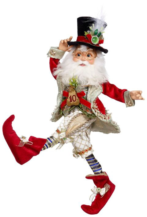 10 Lords of Leaping North Pole Elf, Medium - 19 Inches