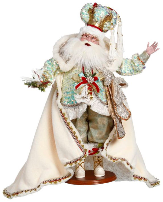 White Christmas Santa - 26"