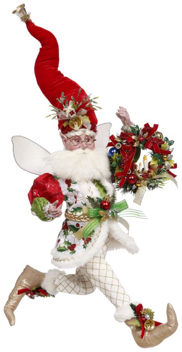 Christmas Wreath Fairy, LG - 19"