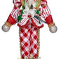 Candy Peppermint Nutcracker,  Small - 24 Inches