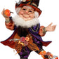 Jack O' Lantern Elf, SM 10.5''