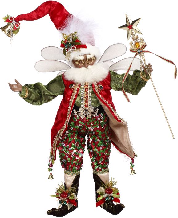 African-American Merry Little Xmas Fairy, MED 15''