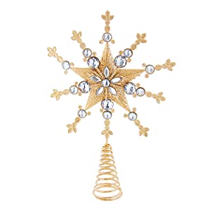 Tree Topper, Champagne Gold,