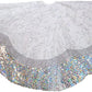 Tree skirt, 60" Silver Treeskirt